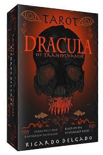 Dracula Of Transylvania Tarot Card Set by Clover Press Cards Book