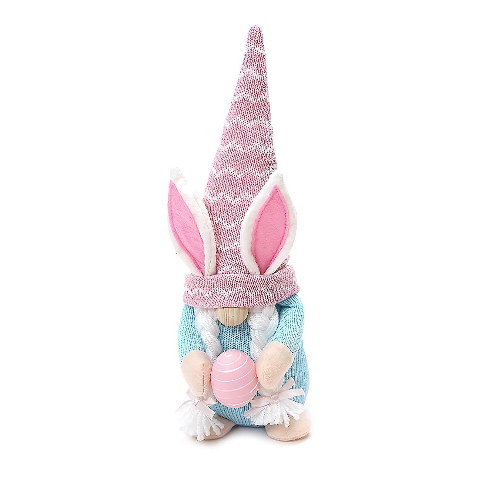 Spring Easter Gnome Toy - Lucky Bunny Rabbit Decor