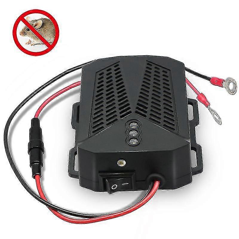 Jinyi Ultrasonic Car Repr Ultrasonic Inverter Car Bug Repr With Led Flash For Rat, , , , Bug, Nt '1pc' Blac