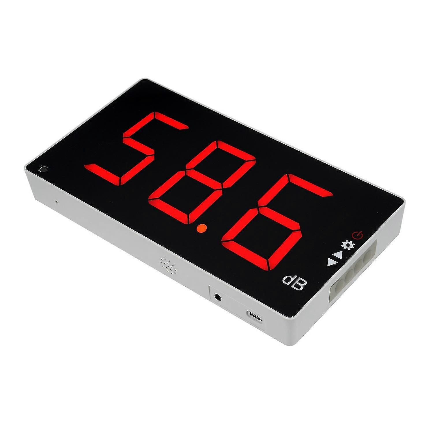 Sound Level Meter with Large LCD Screen Wall Mounted Digital Sound Level Meter Digital Noise Meter D -ZY