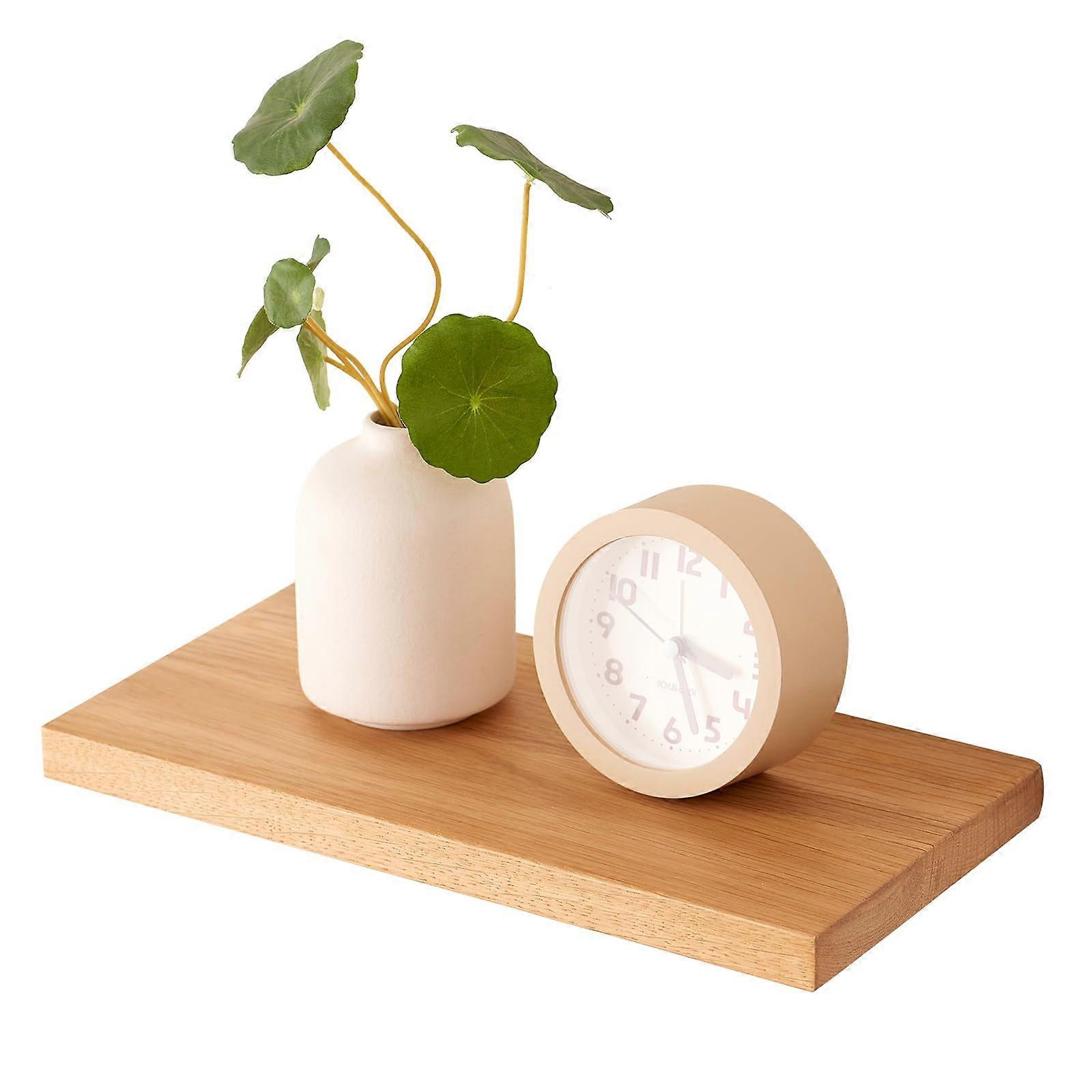 12 Inches Rustic Natural Wood Floating Shelves for Bathroom Storage 12"