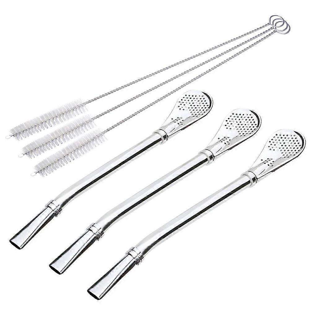 Yerba Mate Bombilla Gourd Drinking Filter Straw S