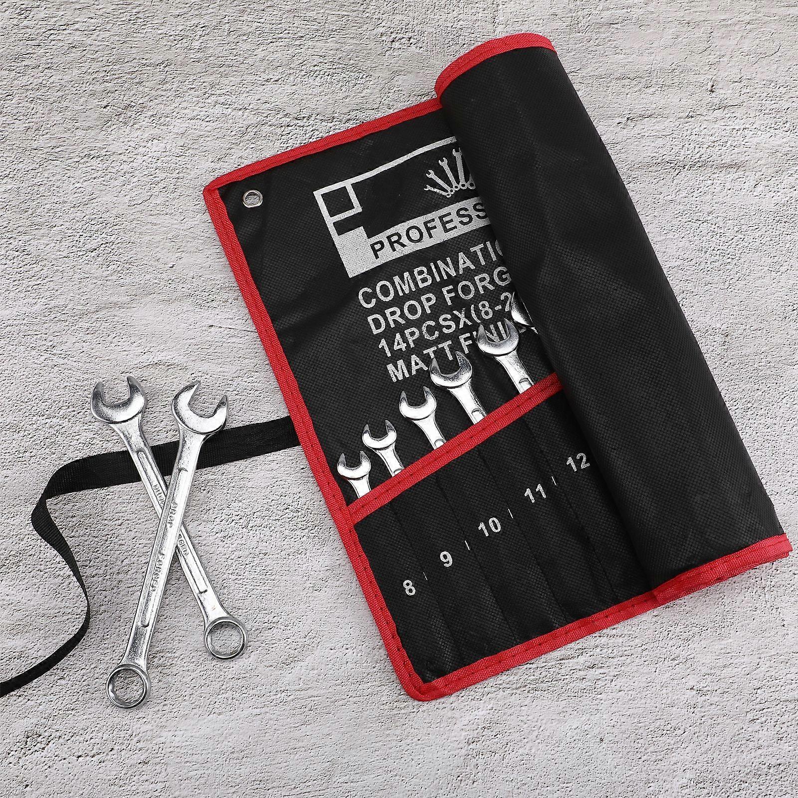 14 Piece Manual Wrench Set for Auto Repairs