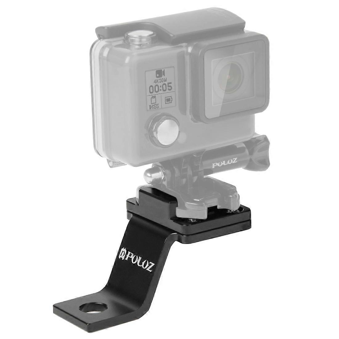 PULUZ Fixed Metal Motorcycle Holder Mount for GoPro, Insta360, DJI and Other Action Cameras