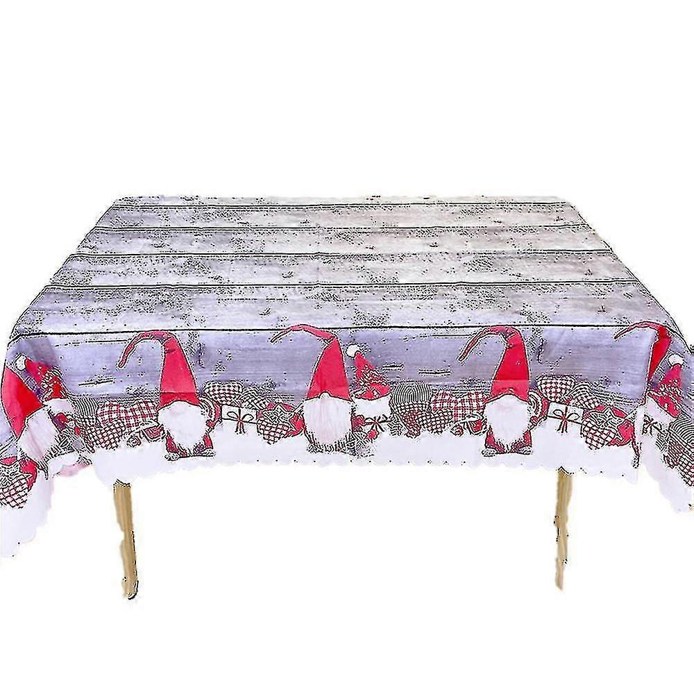 New Christmas Table Cloth, Decorative Fabric Table Cover For Holiday And Indoor Use 150*180cm