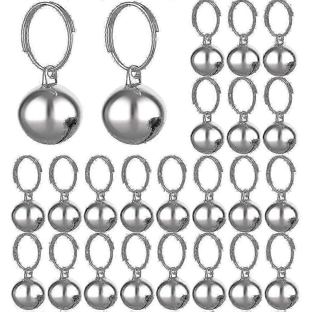 24 مجموعات من أجراس القط للقطط والكلب طوق قلادة القط الاليف والكلب بيل الحيوانات الأليفة