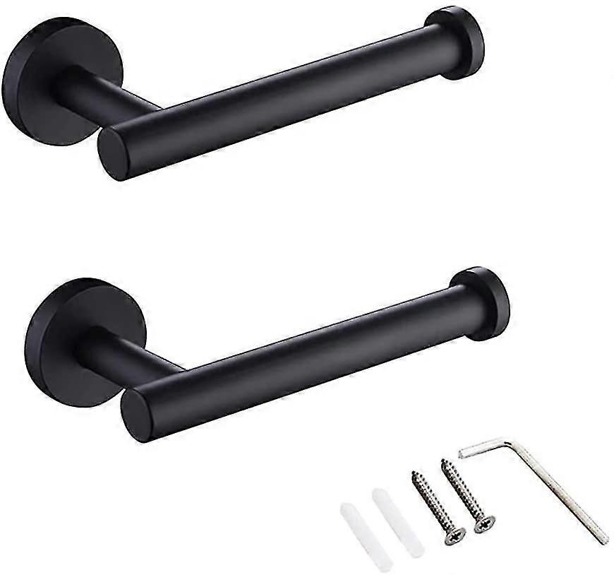 ウォール衛生ペーパーホルダー。Sus 304 マットブラックステンレス鋼で。バスルーム用