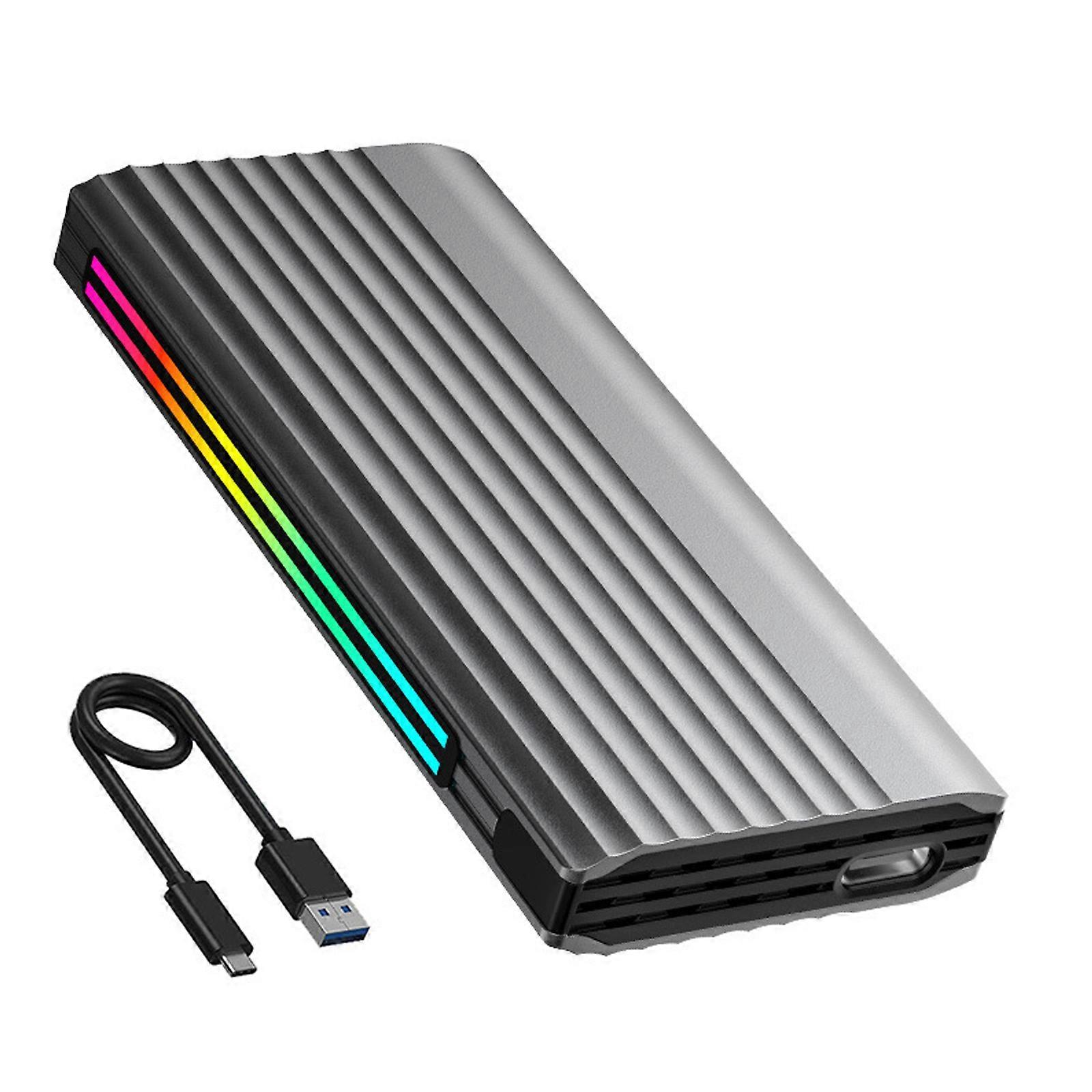 Solid Disk Case M.2 /NVME Solid Disk Enclosure, Enhances Protections and Heat Management for Travel Office Use