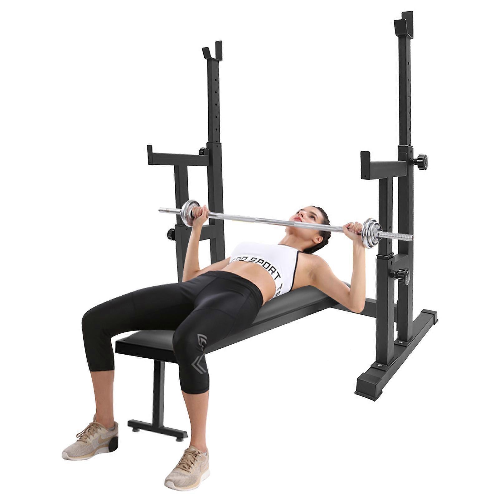 Height and Length Adjustable Dumbbell Stand Dumbbell Rack for Weight Lifting