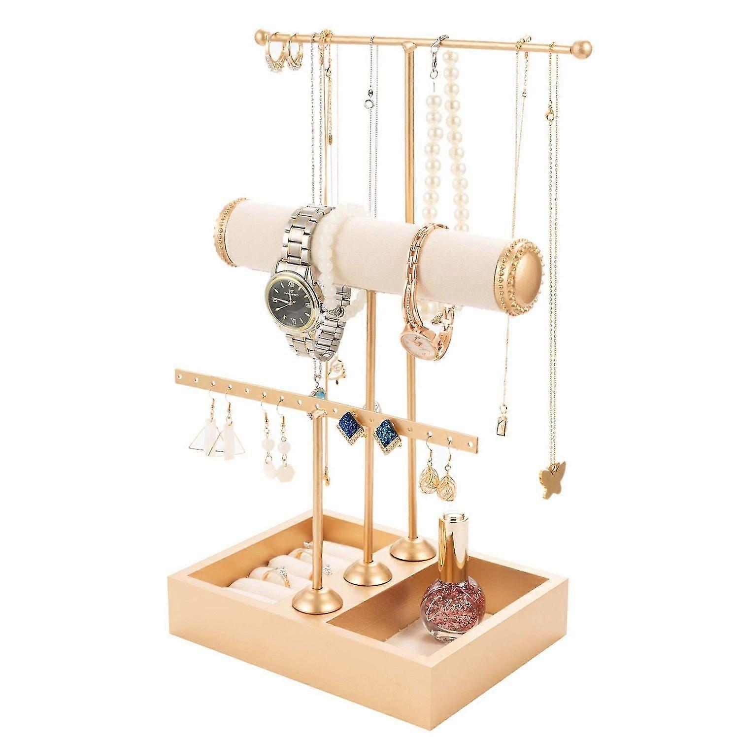 Jewelry Stand-1pcs-Gold