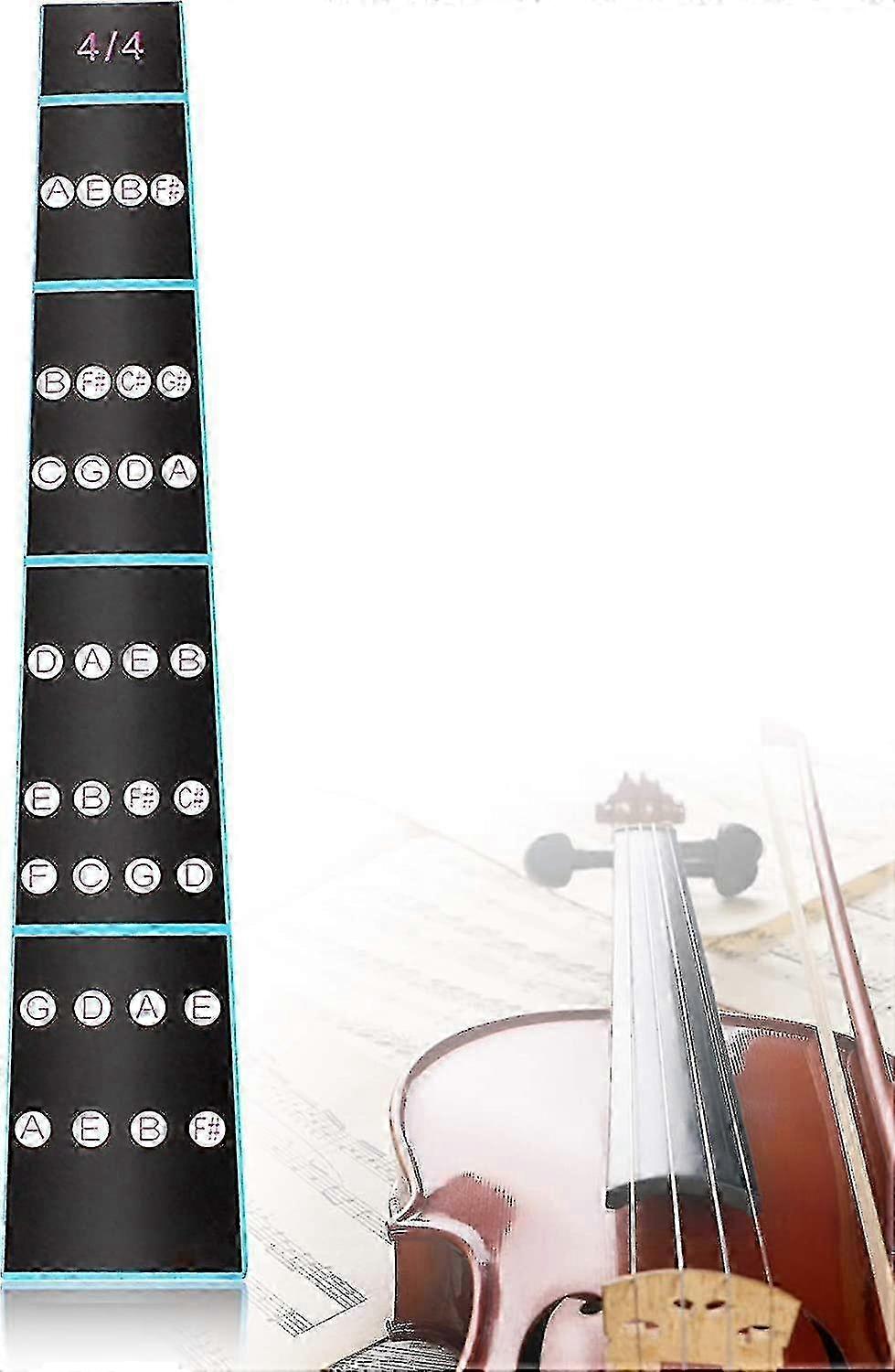 For Beginner Violin 10pcs Fingerboard & Notes Stickers as Fretboard Markers