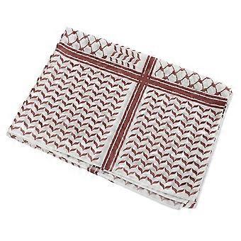 Desert Shemagh Schal High Absorb Arabisches Kopftuch Unisex Keffiyeh Bandannas Erwachsene Mann Kopftuch Arabischer Schal Kopfbedeckung Rot