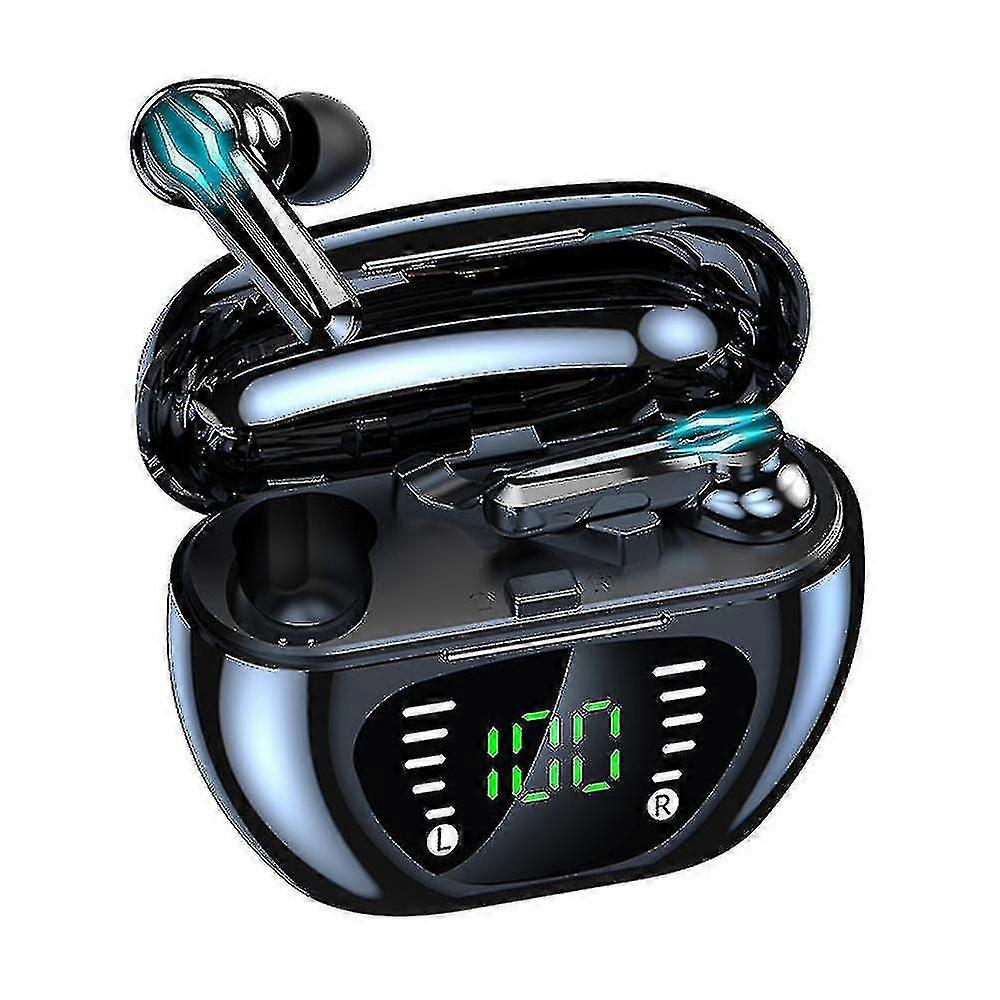 Wireless Earbud Bluetooth Headphones ,led Power Display Bluetooth 5.1 Wireless Earbud