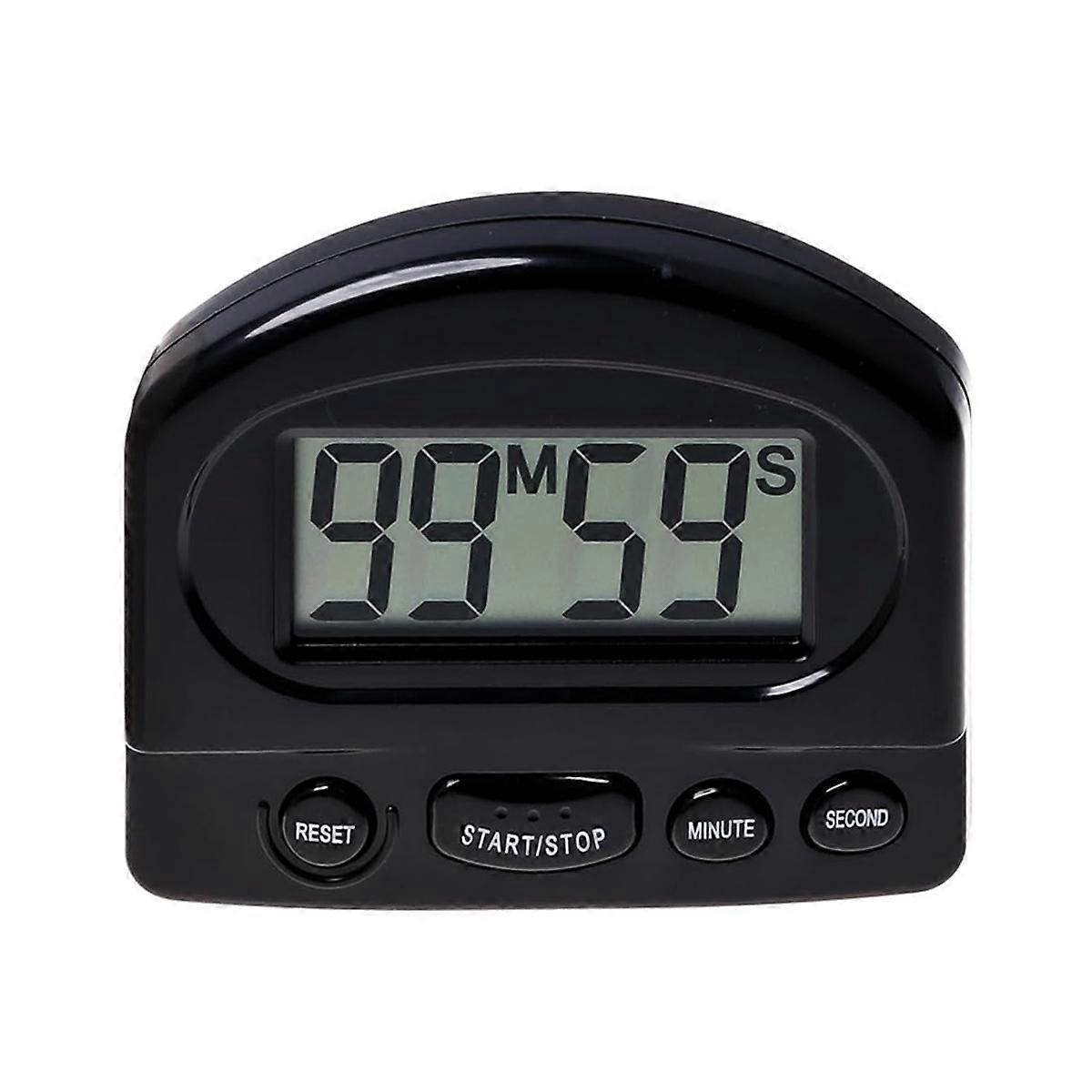 Portable Digital Kitchen Timer Clock Countdown Timer Large LCD Display Kitchen Use with Bracket Magnet
