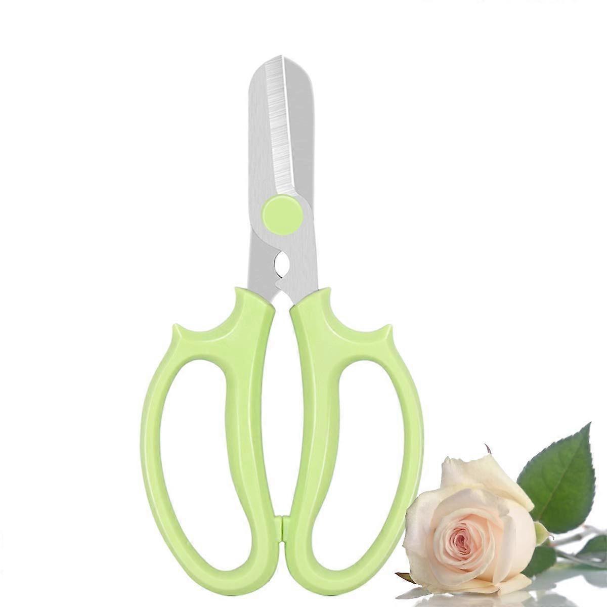 Premium Multi-Function Stainless Steel Floral Thickened Pruner Scissors for Flowers, Branches and Leaves