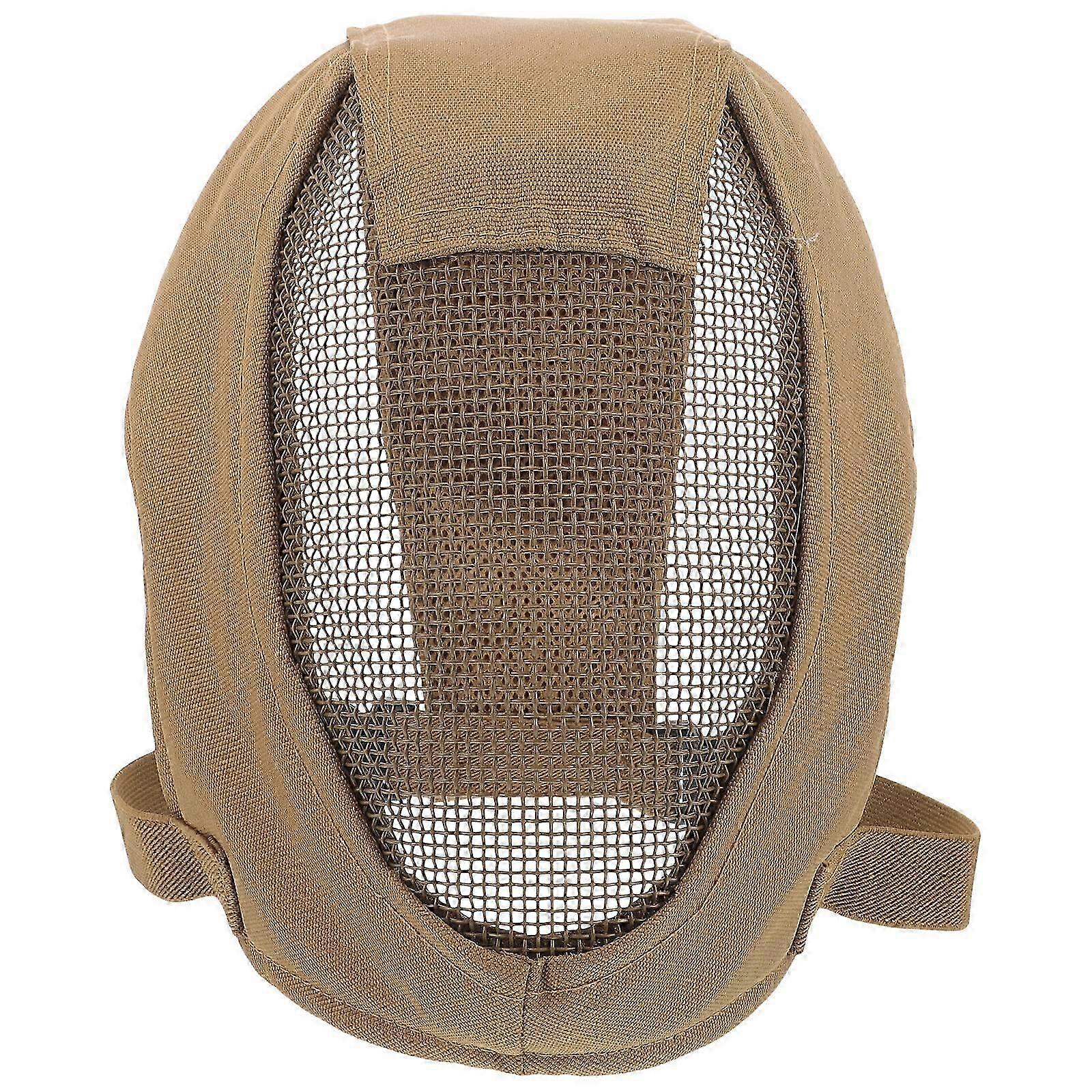 Breathable Full Face Protective Mask Fencing Game Mask Accessory