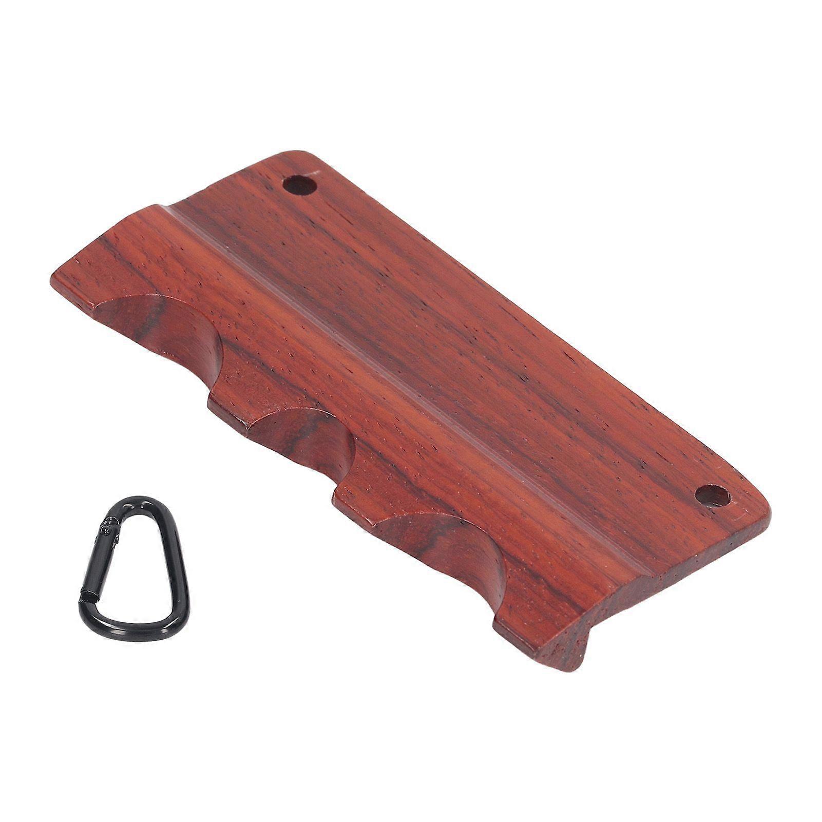 Pool Cue Rack with 3 Holes for Billiards Rod Storage