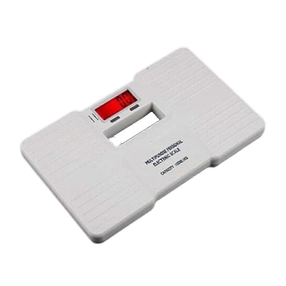 Mini digital scale for bathroom (white)