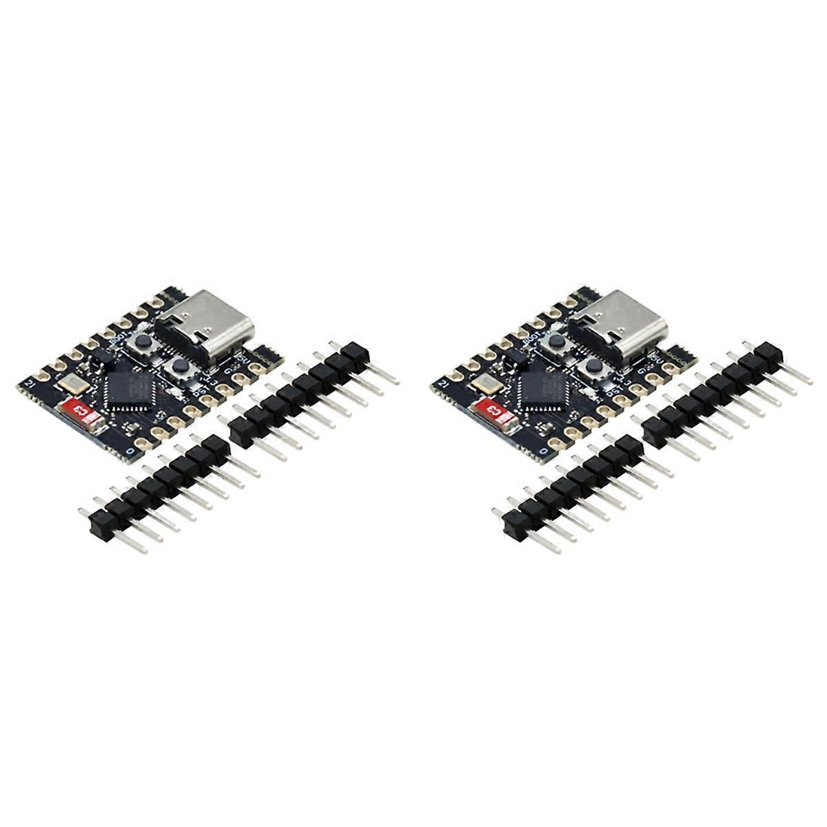 2 Sätze ESP32-C3-Entwicklungsboards Supermini-Entwicklungsboard