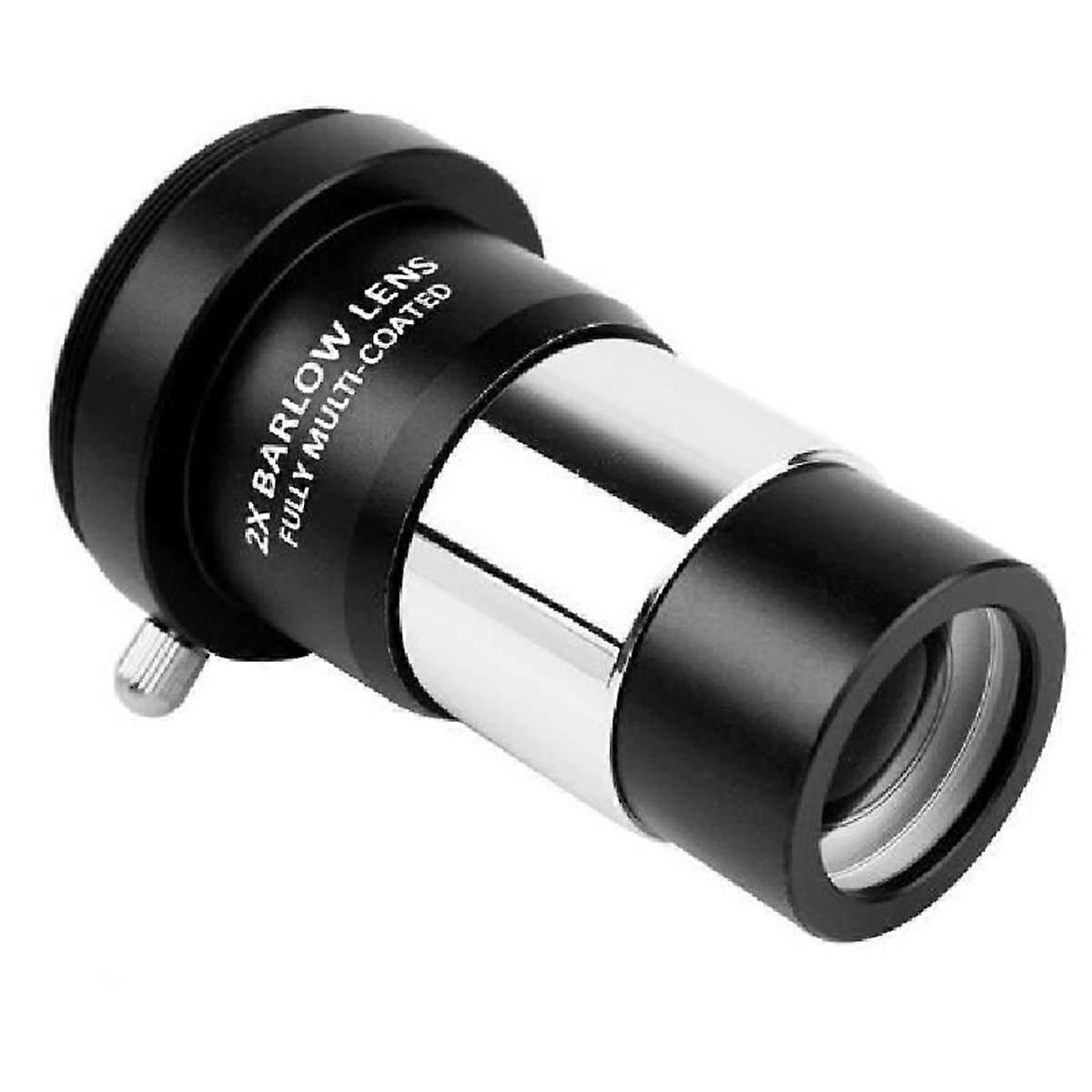 Microscope Observation 2X 3X Extenders Telescope Accessories M42X0.75mm Camera Thread Bayonet Metal with M42 Camera Adapter(2X Barlow Lens)