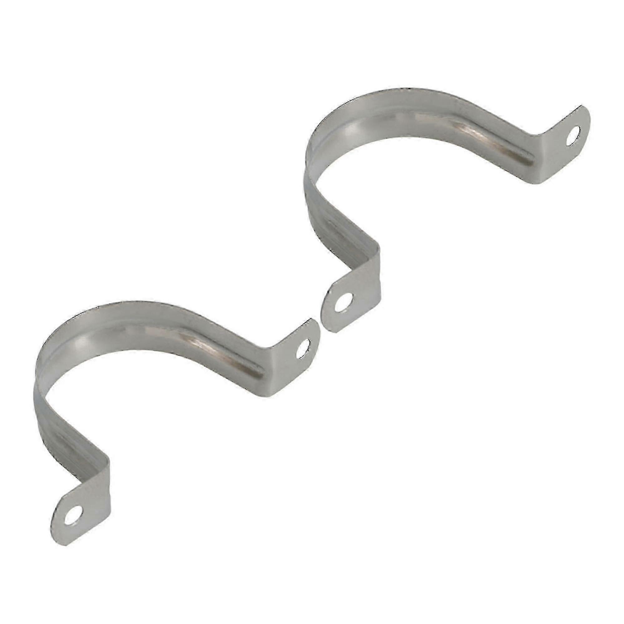 10 stykker U Formet rustfrit stål rør klemmer rør clips 50mm højde