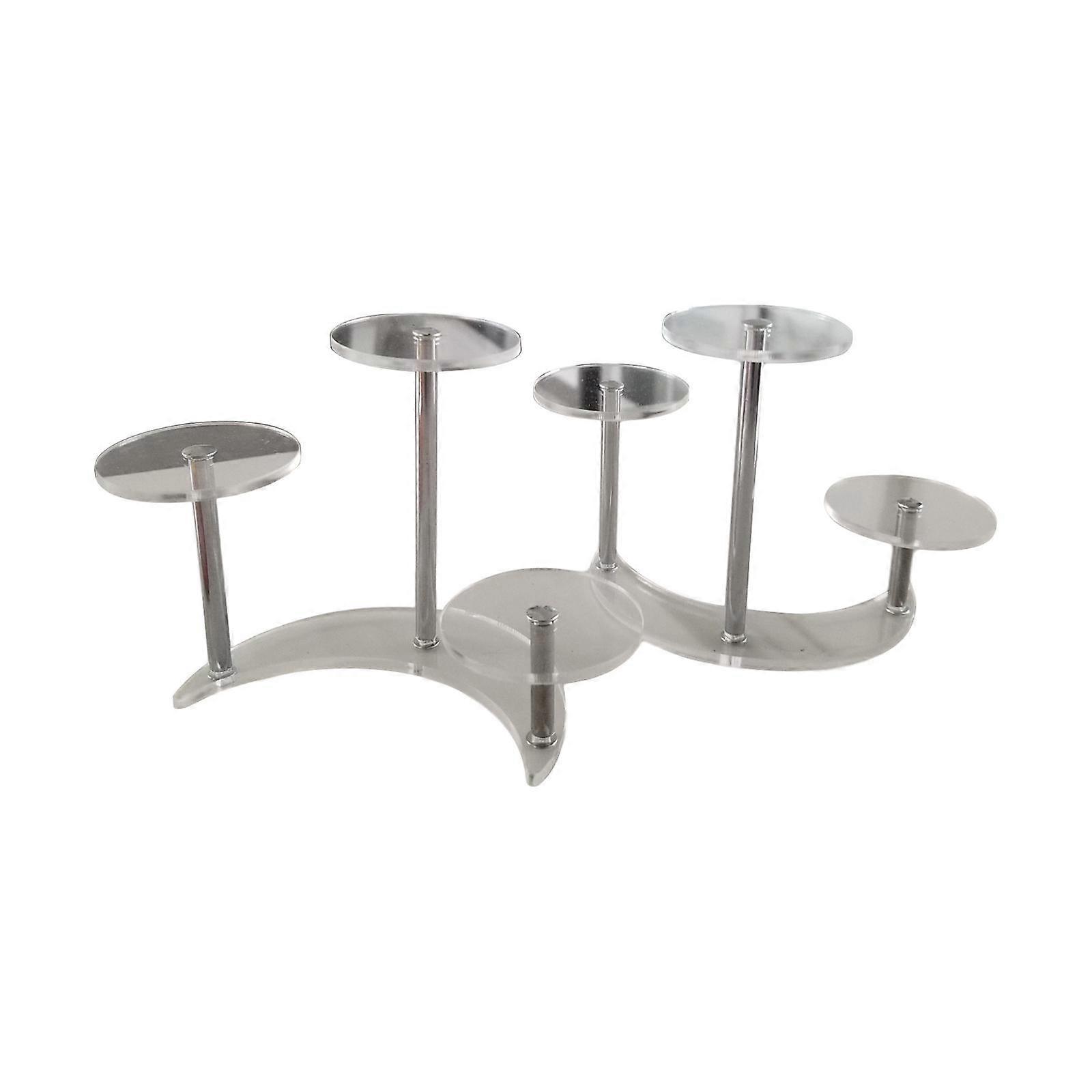 Acryl Display Riser Schmuck Display Stand für Mini Figuren Ohrringe