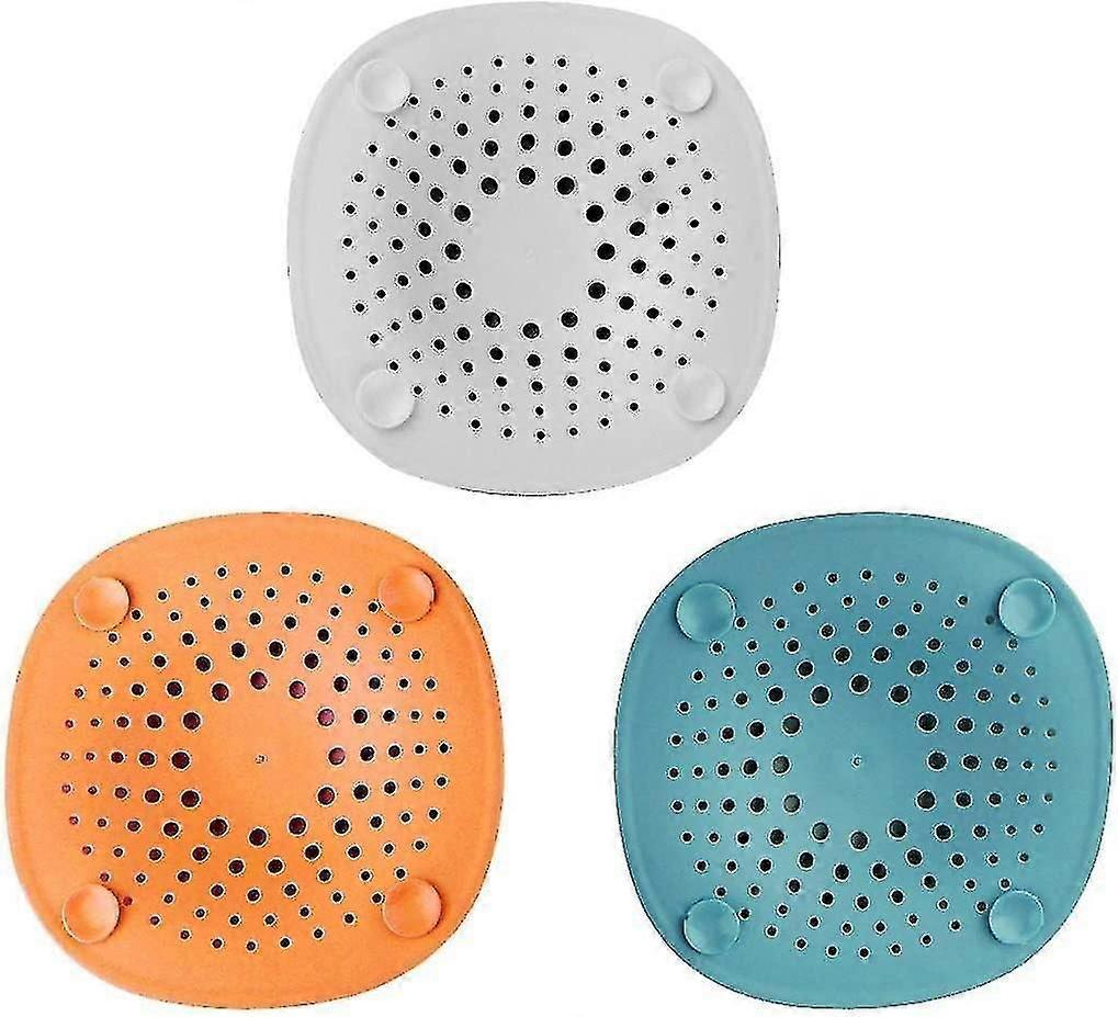 Drain H Catcher Er Drain Cover, 3 Pack Silic Drain Protector, Er Drain H For For Tub,bath,kit,bathtub,basin (
