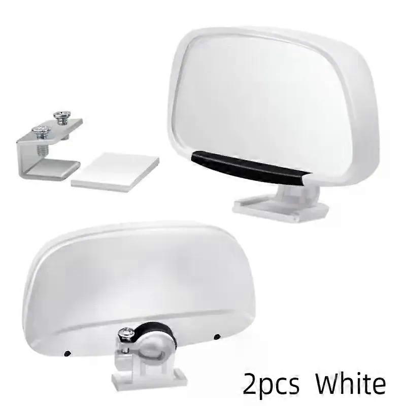 360-Degree Rotation Safety Convex Mirror Wide Angle Self-Adhesive Car Blind Spot Mirror Auto Auxiliary Rear View Mirror