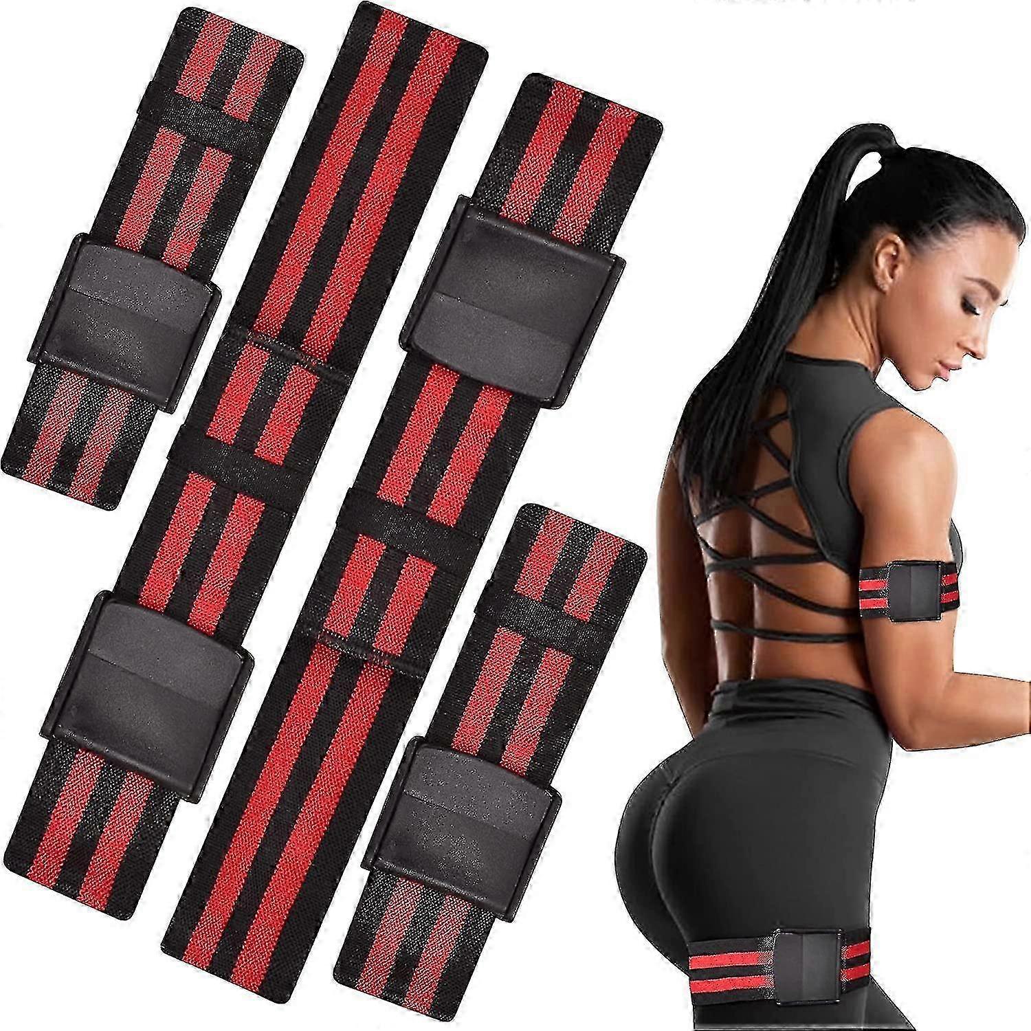 4PCS Blood Flow Restriction Bands Occlusion Training
