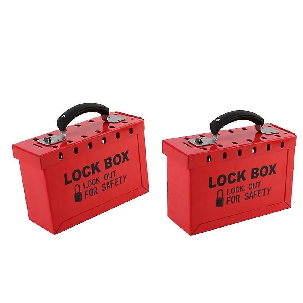 2 Pcs Device To 12 Padlocks, for facilities where devices/ sources need to be