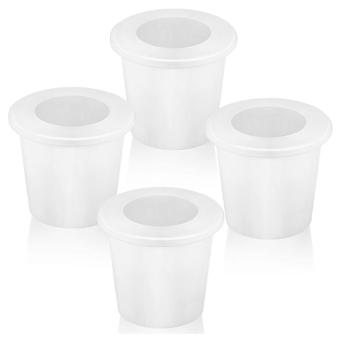 Patio Table Umbrella Hole Ring Plug, Umbrella Sleeve Stabilizer,White