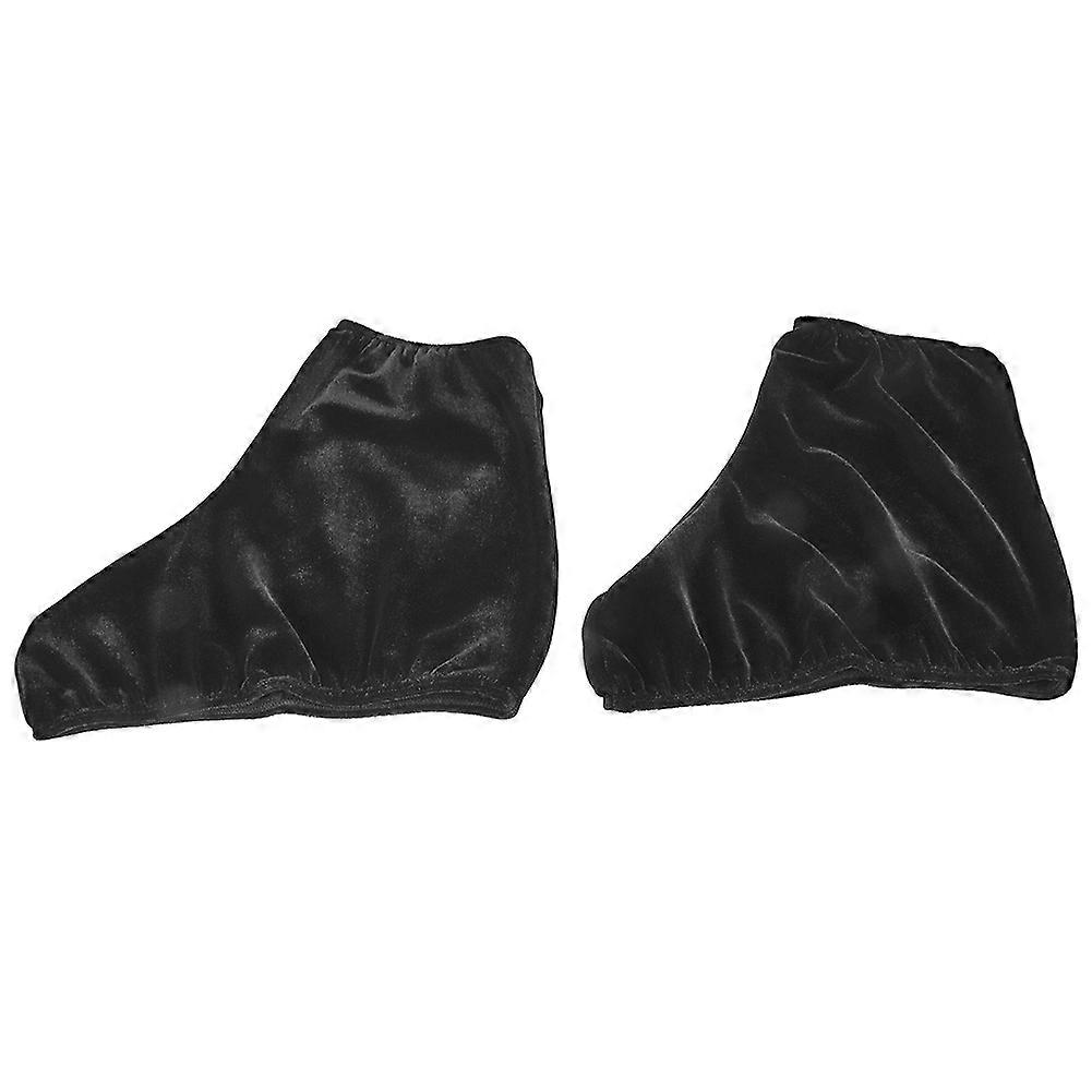 2pcs Soft Elastic Ice Skate Shoe Cover Portable Ice Skates Protective Cover Accessory