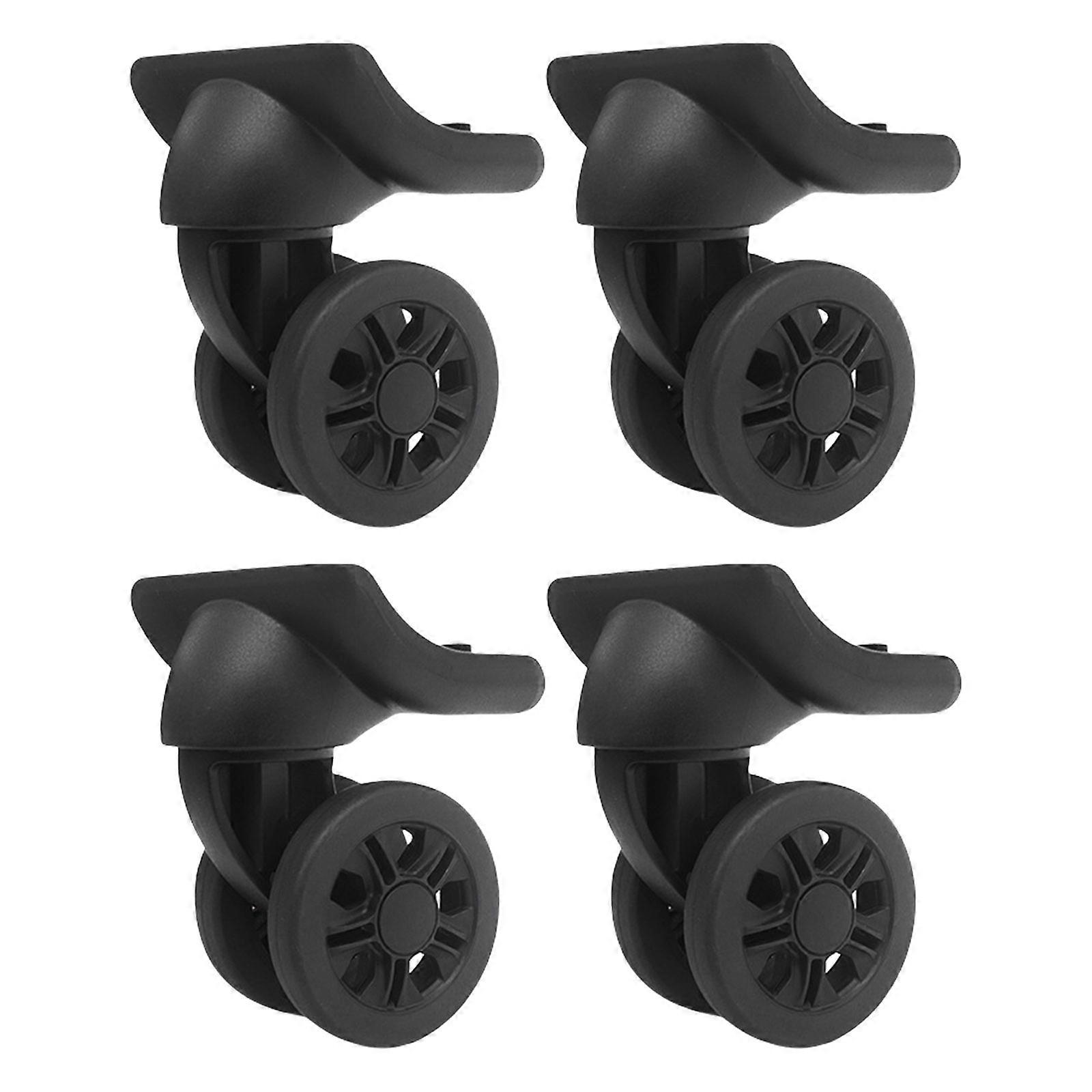 4 Stück Gepäckersatzräder Universal Koffer Spinner Zubehör für einfache Installation und reibungslose Reise