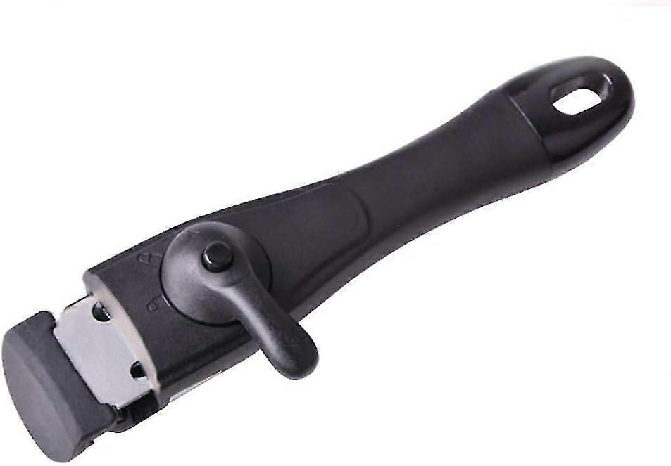 Detachable anti-scalding pan handle for frying pan, saucepan, etc.