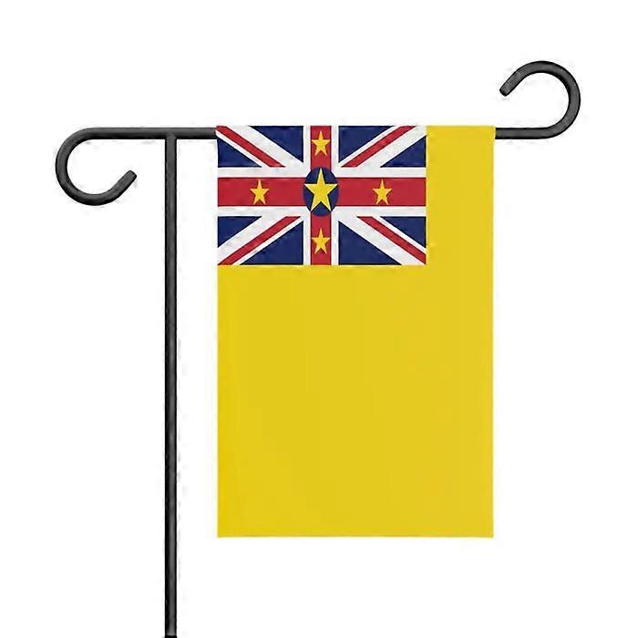 Garden Flag – from Niue – 32 x 47.5 cm – Durable Polyester – Horizontal Format – Outdoor