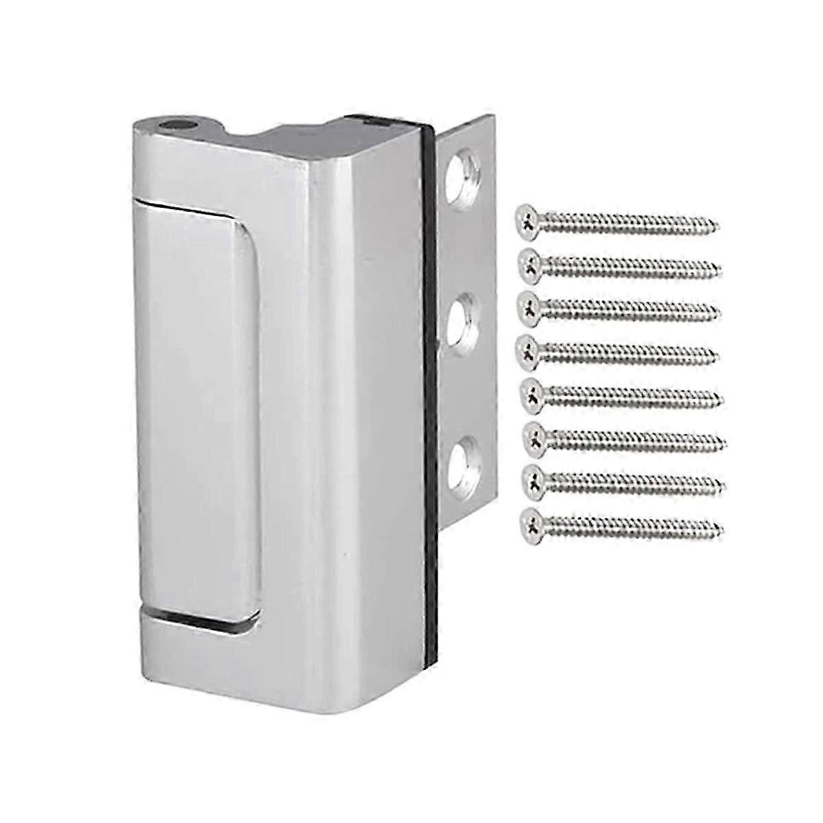 Child Proof Security Door Reinforcement Lock with Anti-Theft Latch for Front Door & Apartment