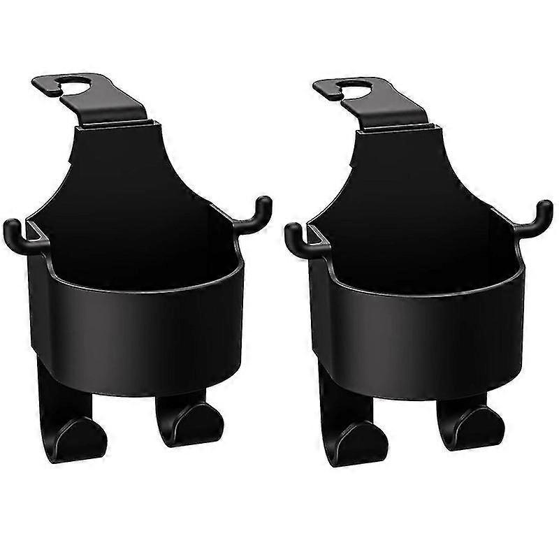 2-Pack Car Backseat Hooks, Multifunctional Cup Holder & Organizer