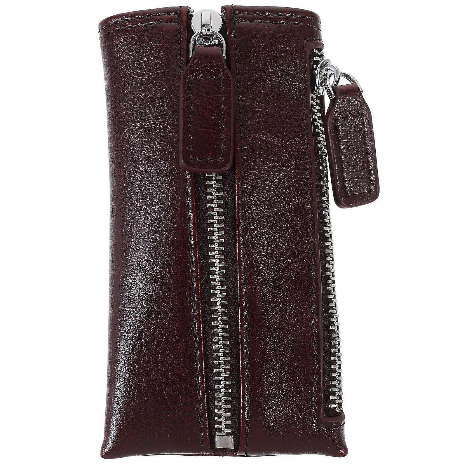 Key Storage Bag Multi-functional Key Case Retro Key Holder Coins Storage Bag