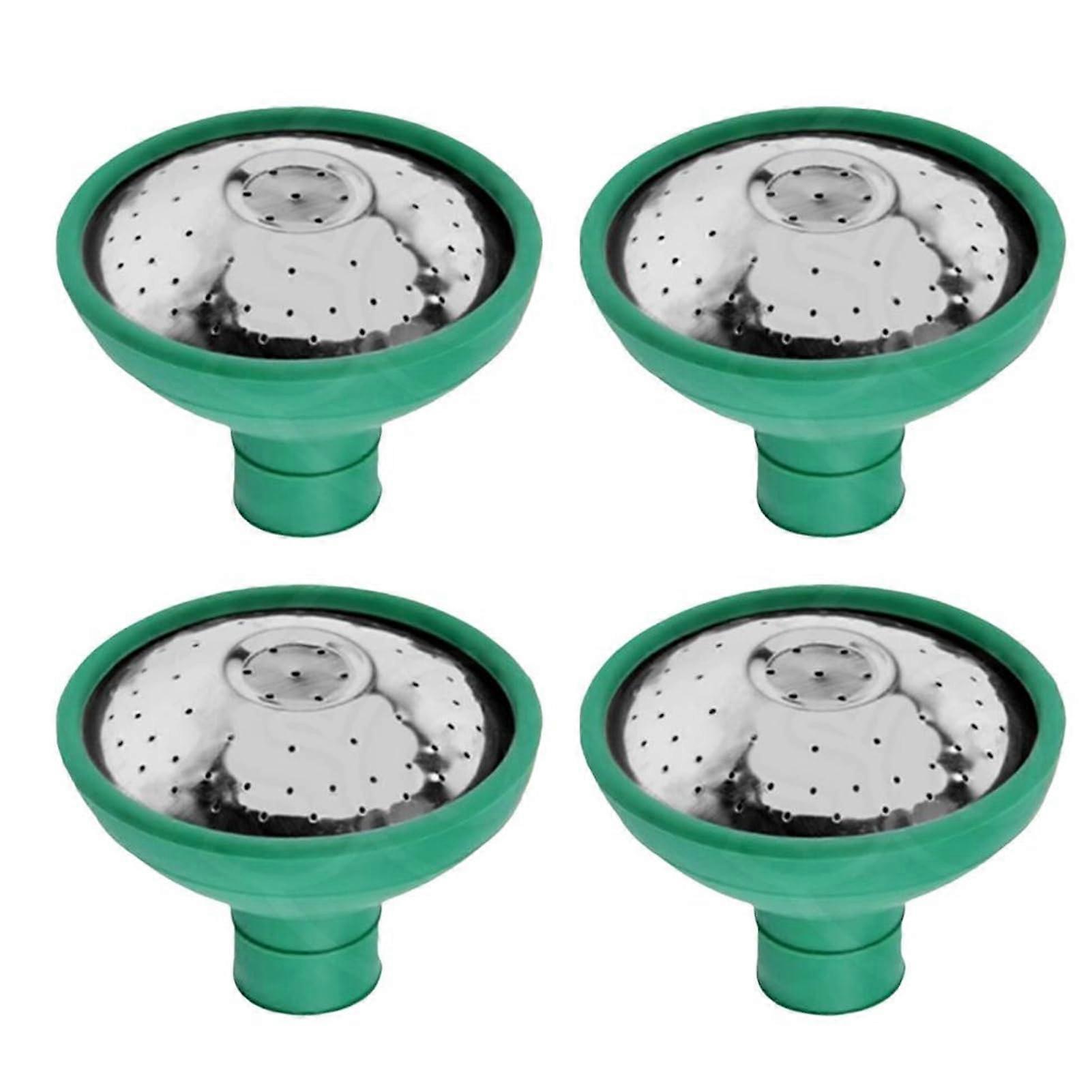 4 parts/set garden watering can rose head sprinkler for gentle and even water distribution ABS watering can sprinkler head, 4 pieces