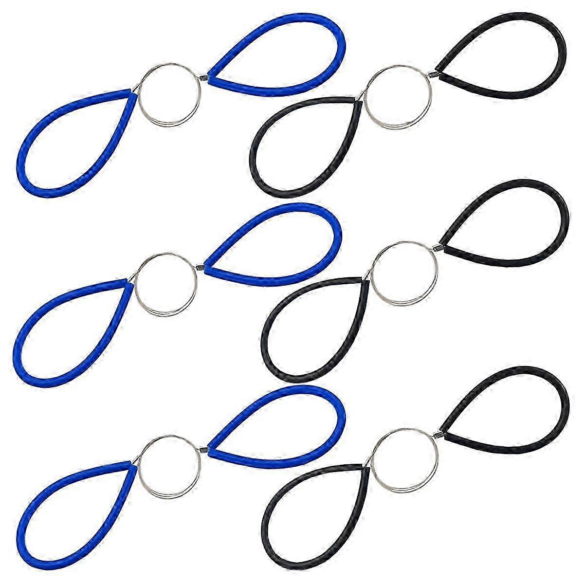 6PCS Clay Cutters Wire Steel Wire Clay Cutter Pottery Tools Cut Off Tools with Rubber Handle for Cla