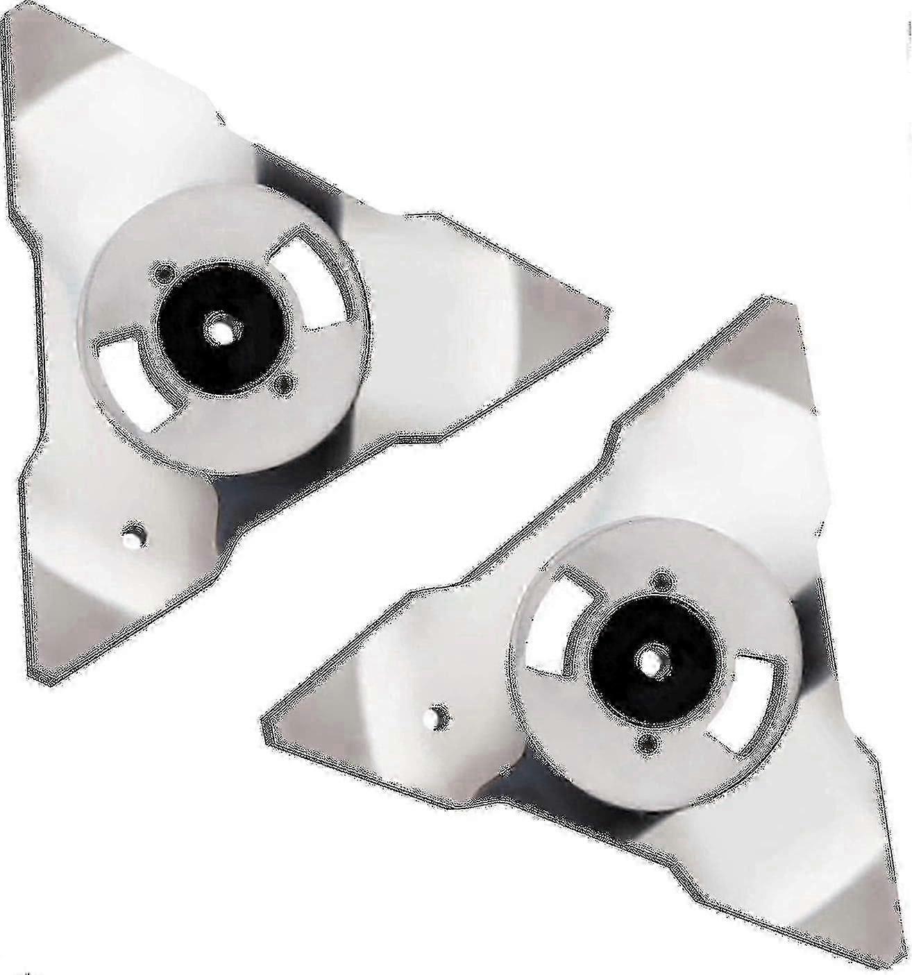 2-pack replacement blades for Robomow Robotic Lawn Mower RS TS MS RC TC MC Models Stainless Steel S2