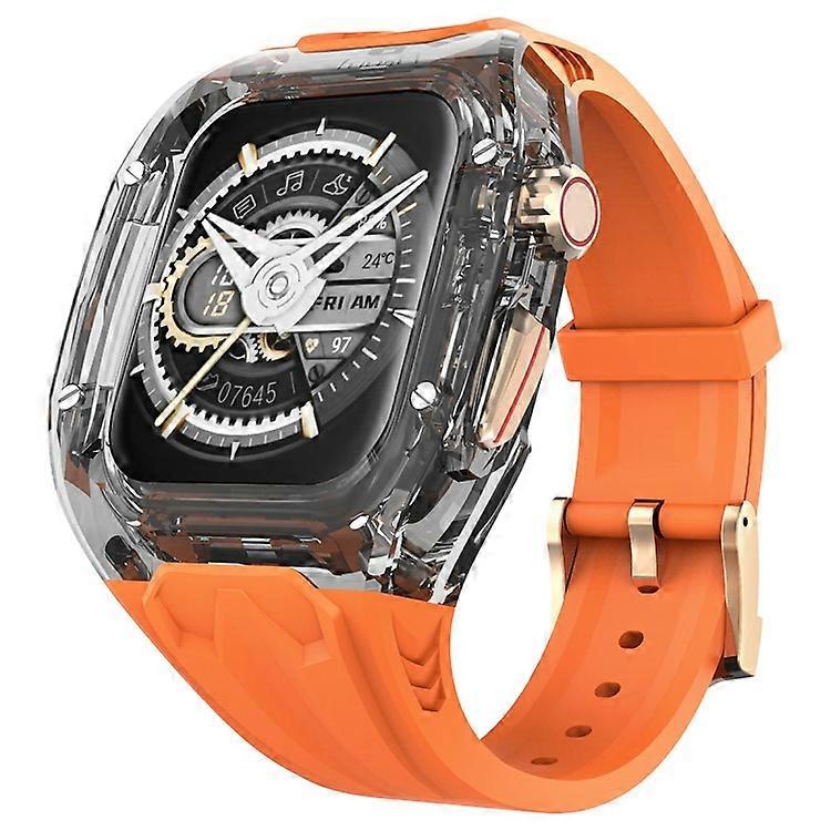 AHASTYLE WE28 Compatible For Apple Watch Ultra 2 49mm / Ultra 49mm Silicone Watch Band with Anti-Drop Case