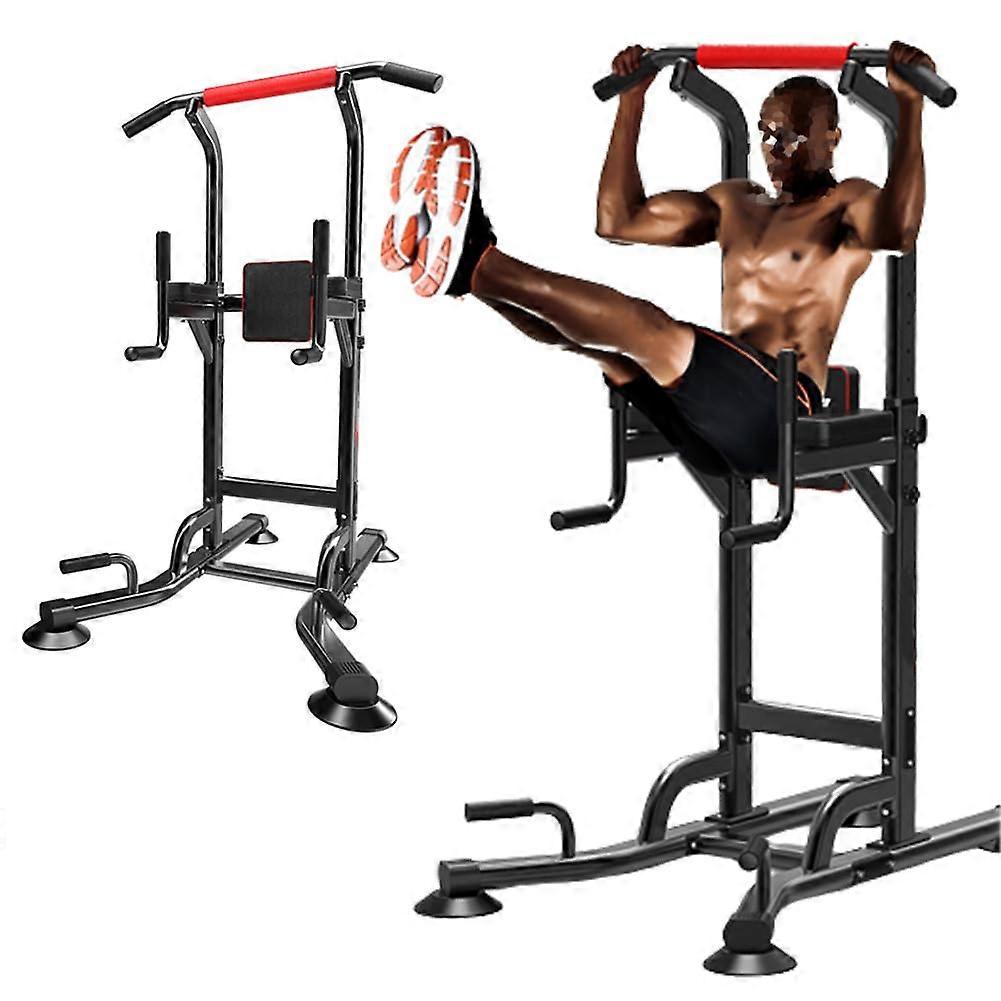 HeightAdjustable Multifunctional Power Tower for Home Gym