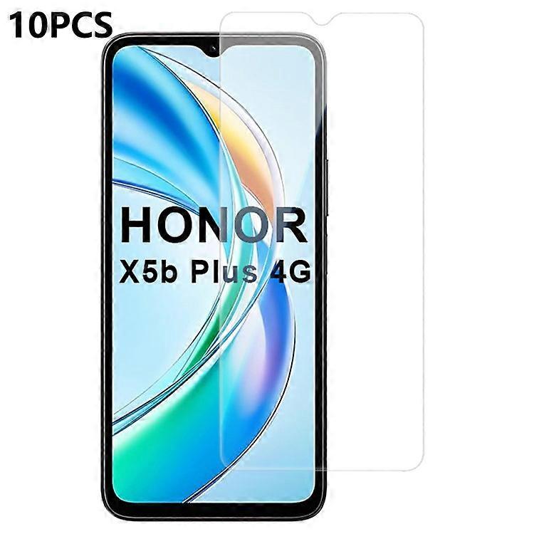 10Pcs / Pack Compatible For Honor X5b Plus Screen Protector High Transparency Protective Film