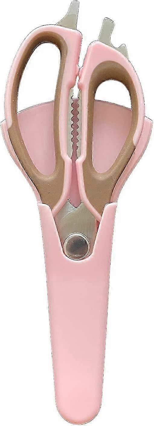 Versatile Kitchen Scissors Featuring Sharp Blades Made of Stainless Steel, Ideal Household Scissors for Cutting Chicken, Fish, Meat, and Mor