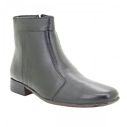 Scimitar Mens Inside Zip Pleated Ankle Boots
