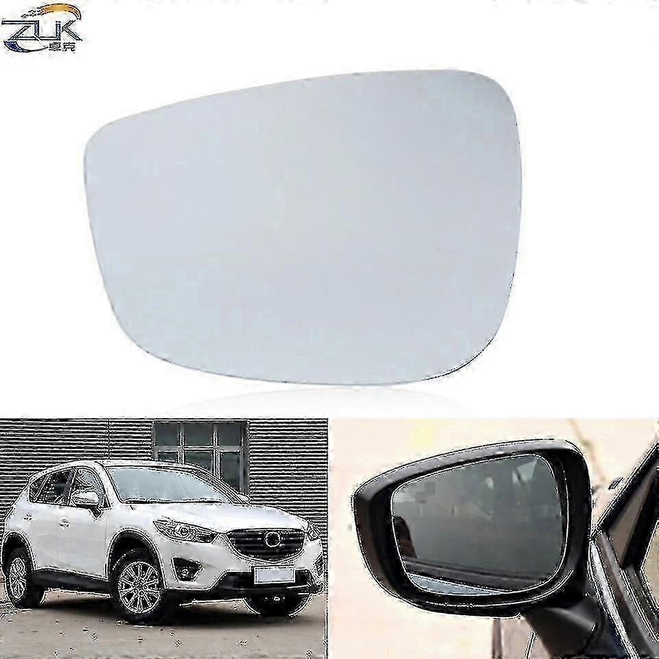 Heated Rearview Side Mirror Glass for Mazda Compatible Models 2015-2020