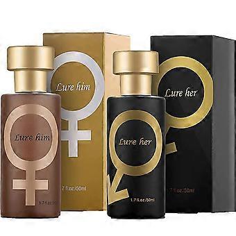 DUBUSH Lashvio Men's Fragrance Lure Her Alpha Scent Om Haar Jogujos Cologne Romantische Feromonen Glitter Parfum Langdurige Geur
