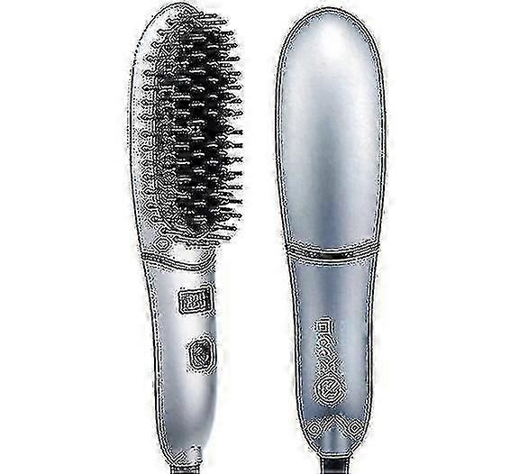 Mini Negative Ion Hairbrush, Led Display/auto Lock