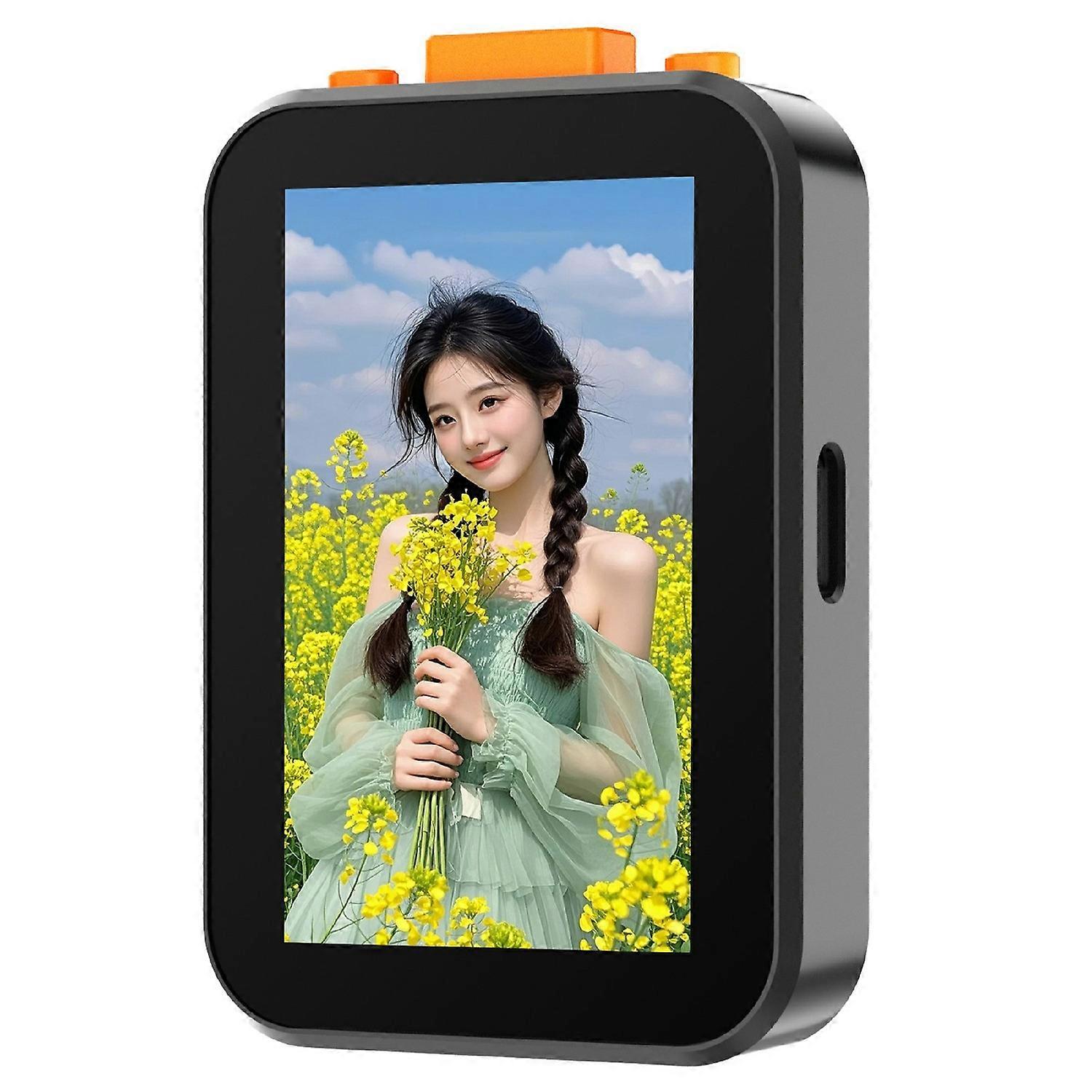 X40H Mini 2 Inch Screen Selfie Screen Mirroring Device Bluetooth-Compatible Photo Capture Device